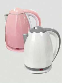 RB- 168S Hervidor de Agua Eléctrico Hogar 2L: Acero Inoxidable, Calentamiento Rápido y Apagado Automático – Tetera Compatible con Normas EU y US, Perfecta para Preparar Té y Agua Caliente - Rosa - Ver 8