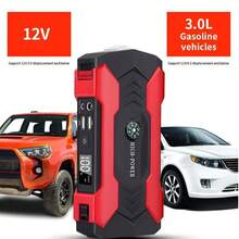 Portable Car Jump Starter, Car Jump Starter Booster, Emergency Jump Starter, With LED Flashlight - Car Battery Charger, Fast Charging, Emergency Start, Multi-Device Compatible For Cars, Motorcycles, Trucks, SUVs, Etc. - Multicolor - View 11
