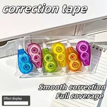 3 role de bandă corectoare, convenabilă și rapidă, corecție instantanee, potrivită pentru studenți și lucrători de birou.