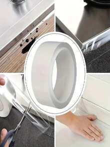 1 Roll Winter Air Leakage Sealing Tape, Strong Adhesive Window Insulation Film, Length Selectable - High Viscosity, Thickened, Waterproof, Cold-Resistant, Easy To Apply Window Sealing Tape Designed For Winter Weather Protection. No Residue Left, Ensure Tight Window Sealing. - Clear - View 8