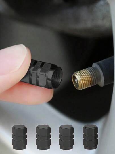 Aluminum Alloy Tire Valve Caps, Tire Valve Caps, Tire Valves, Tire Valve Covers, Anti-Dust Tire Valve Caps, Wheel Accessories, Suitable For Most Vehicles, Corrosion-Resistant Alloy Material, Anti-Theft Aluminum Alloy Rims, Tires, Valves, Tire Valves, Valve Caps, Sealing Caps, Automotive Parts, Automotive Accessories.