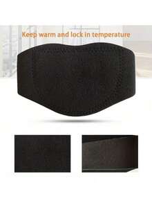 1pc Magnetic Neck Warmer Pad, Tourmaline Infused Neck Wrap, Self-Heating Magnetic Therapy Neck Warmer - Comfortable Support, Suitable For Home And Office Use, No Power Or Battery Required - Multicolor - View 3