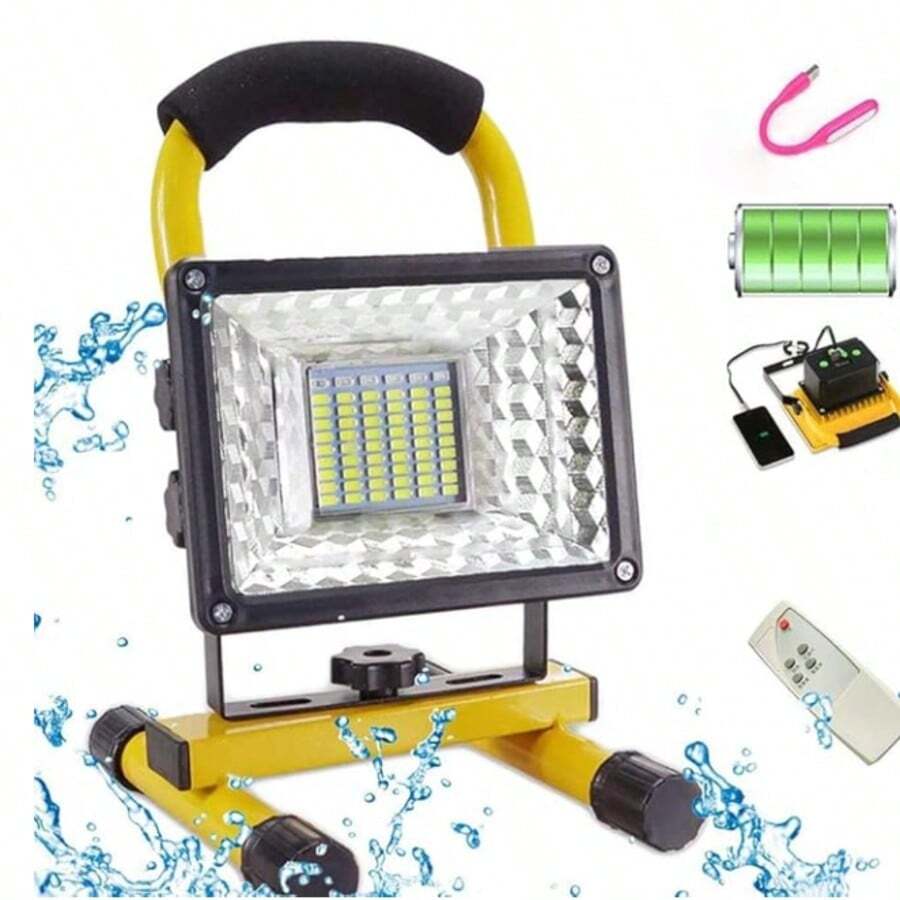 Reflector LED Portátil de Alta Potencia 200W - Multicolor - Ver 1