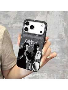 Estilo de Rap de Uicide Boys |       Estuche Duradero de Hip-Hop |        Recorte |       A prueba de golpes y antideslizante |       Acabado Mate |       Moda de Lujo Ligero, Impresión UV para iPhone 17/16/15/14/13/12/11/air/Pro/ProMax  Galaxy S20/S21/22/S23/S24/S25 Plus, Fe, Ultra, A05/A13/A15/A16/A24/A25/A55/A35 Redmi Note13ProPlus/Note14ProPlus, Pixel, MotoG86, G56 - Negro - Ver 8