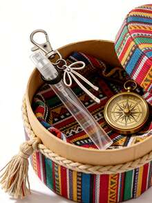 5ml Mini Perfume Atomizer Keychain, Portable Refillable Fragrance Spray Bottle With Bow Charm, Keychain Charm & Travel Fragrance Accessory, Ideal For Carrying Perfume/Cologne On-The-Go, Suitable For Women, Travelers, Gift Givers, Beauty Enthusiasts, Perfect For Travel Trips, Daily Outings, Office Use, Gift Exchanges (Birthdays/Anniversaries),Valentine's Day Gift