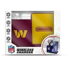 SOAR  Cargador inalámbrico y Organizador de computadora, Washington Commanders - Azul - Ver 2