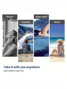 1 buc. Prosop de plajă personalizat cu imprimeu de palmier, pătură de plajă din microfibră extra mare, super moale, uscare rapidă și foarte absorbantă, reversibilă, șal cu protecție solară, ideal pentru vacanță, călătorii, saltea de yoga - Multicolor - Vizualizare 8