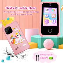 Children's Smart Educational Toy Phone, Unicorn Design, Supports 32G Memory Card, Multiple Styles Available, Ideal Holiday And Birthday Gift For 3-12 Year Old Boys And Girls - Multicolor - View 6