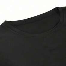 Okami Wolf  Anime Kawaii Blossom Cherry Flower T-Shirt(16) - Black - View 3