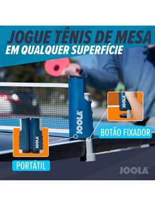 Retractable Ping Pong Net - Ping Pong Net for Any Table - Portable Table Tennis Net and Post Set Stretches 5.75' & Clamps to Any Table Up to 2" - Optional Racket and Ball Set, Games for Family,37498112 - Multicolor - Ver 2