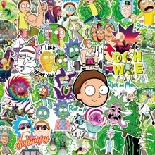 50 miếng dán Rick And Morty, hình dán hoạt hình, hình dán trang trí sổ lưu niệm, hình dán bình nước, hình dán ốp điện thoại, hình dán ván trượt, hình dán đàn guitar, hình dán gói quà, đồ trang trí tinh tế. - Nhiều màu - Xem 2