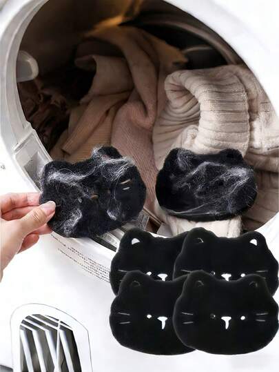 Pet Hair Remover, Effectively Removes Pet Hair From Clothes, Suitable For Cats, Dogs And Other Pets, Non-Adhesive, Reusable, Suitable For Washing Machines And Dryers, Easy To Clean And Durable, Removes Pet Hair And Fuzz From Clothes, Ideal Choice For Laundry At Home.