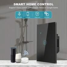 40A 8000W Max Power Smart WiFi Tankless Water Heater Switch - Touch Control Switch For Boiler And Heating System - Compatible With Alexa And Tuya Smart Life Home Automation - US/Brazil Standard AC 100-240V, Available In Black/White/Gold/Gray