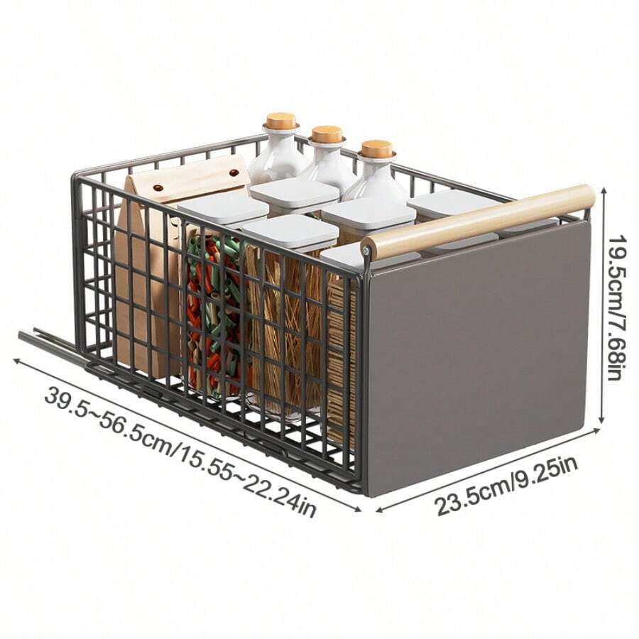 Pull Out Cabinet Organizer Foldable Under Sink Organizer And Storage For Kitchen - L - View 1
