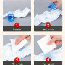10pcs/Pack XS Disposable Male & Female Dog Diapers & Pee Pads, Super Absorbent Leak-Proof Pet Hygiene Pants For Incontinence, House Training & Travel Use, Suitable For Teddy & Small Breed Dogs, Please Check Size Chart Before Purchase - Blue and White - View 8