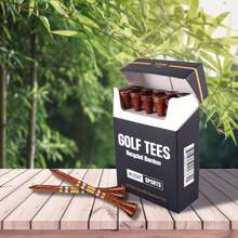 WUDAY 10pcs Golf Ball Storage Box, Open-Mouth Design, Fun Golf Ball Holder, Novelty Golf Gift, 4 Color Options