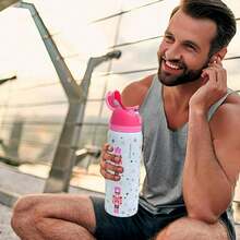 Nutcracker  Water Bottle 32oz, 945ML, ,With Straw,Heat Preservation Time More Than 24 Hours, Cold And Hot Water Can Be Insulated, Can Make Coffee, Frozen Drinks, , Exquisite Workmanship, Suitable For Camping, Work, Indoor And Outdoor Use. - Default - View 6