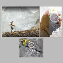 Brújulas de acrílico para orientación con escala, brújulas para senderismo y excursionismo - 1 - Ver 4