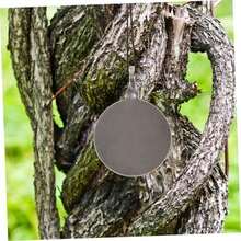 Holibanna 6 Piezas Blancos de Entrenamiento Acero Inoxidable Pequeños y Portátiles para Práctica de Tiro con Diseño Colgante Resistente - / - Ver 4