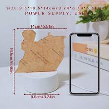 1个3D拖拉机夜灯 - USB供电，现代农舍风格装饰，适合卧室和家居环境 - 火車 - 查看 6
