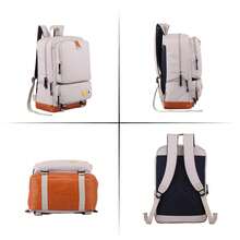 Backpack  Angel Dust Male Spider Demon Cotton Canvas Backpack Travel Packsack For Laptop Side Pockets Daypack - Black - View 4