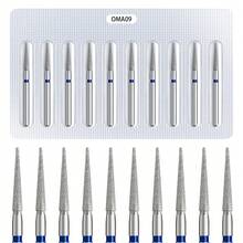 Russian-Style Edge Prep Emery Nail Drill Bits Set, Professional Manicure Tool Kit For Fast Gel Nail Removal, Cuticle Trimming, Dead Skin Exfoliation And Nail Surface Polishing - Multicolor - View 11