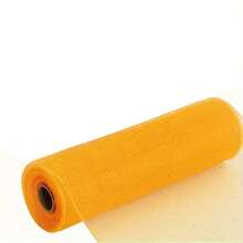 10英寸 x 10码（30英尺）条纹丝带，DIY手工材料，适合季节性家居装饰和花环制作——非常适合情人节、复活节、感恩节、母亲节和教师节的礼物包装和装饰。 - 彩色 - 查看 9