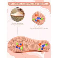 Zapatos de Agua, Zapatos de Agua de Mujer, Zapatos para Deporte Acuáticos con Orificios de Drenaje, Zapatillas de Deporte de Secado Rápido son Transpirables y Suaves, Bucear, Pescar, Surfear,37497398 - transparente - View 6