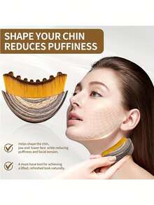 Lymphatic Face Brush, Dry Brushing Face Brush, Facial Lymphatic Drainage Massager, Chin & Jawline Shaping, Ergonomic Design Contouring Skin, Relieving Fatigue - Multicolor - View 10