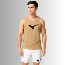 Men's Tank Top MZ Lightweight And Comfortable Cotton - Khaki - View 3