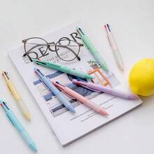 Multicolor Ball Point Pens 4-In-1 Colored Pens (1.0mm) Assorted Inks 4-Color Ballpoint Pen (8 Pack) - 8 - 查看 5
