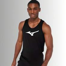 Men's Tank Top MZ Lightweight And Comfortable Cotton - màu đen - Xem 5
