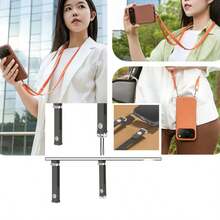 High Quality 1:1 Original Magnetic Crossbody Straps Phone Case Lanyard For 17 ProMax Adjustable Neck Strap Lanyard - Multicolor - View 2