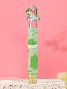 1 Set Cartoon Eraser Set, Cute Girly Erasers With Refillable Pen Holder & 2 Refill Leads, Smudge-Free, Minimal Debris, Suitable For Drawing, Learning, Classroom Gifts - Sets - View 13