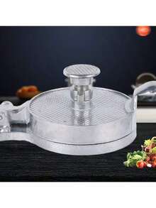 手动铝合金肉饼机，家用汉堡压模机，鸡肉汉堡和牛排烤架机