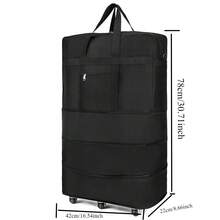 Oversized Lightweight Suitcase 4 Wheel Spinner Travel Luggage 30 Inch Large Capacity For Women Men - Variant - View 3