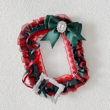 1pc New Cute Photo Card Holder, 7 Colors 2 Types Available, DIY Finished Product, Anime/ACG, Celebrity Fan Goods, 3-Inch Photo Display, Leaf, Rose, Bow, Transparent Lace Decoration, Lolita Accessories Card Holder - 彩色 - 查看 18