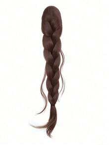 16 Inch Wig Braid, Fishtail Braid,Hair Braids Low Tie, Slouchy Temperament, Clip-On Twist Braid, Long Braid, Braided Wig Braid, Ponytail - Multicolor - View 14