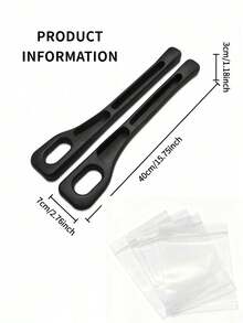 2个装汽车座椅缝隙填充条，防漏防掉落！缝隙填充密封条，可用于边缘缝隙收纳整理，必备汽车内饰配件【汽车爱好者推荐】，女性收纳整理、旅行、宿舍必备。 - 彩色 - 查看 12