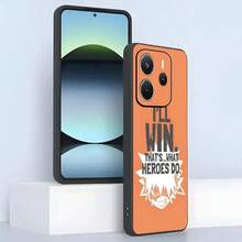 Deku  Phone Case Soft Black Phone Cover compatible with Redmi Note11 12 13 14Pro Plus S 5G 14C A3, Cover compatible with  17 pro hülle,  17 pro max hülle,  17 hülle,  16 pro hülle - Schwarz10 - Übersicht 5