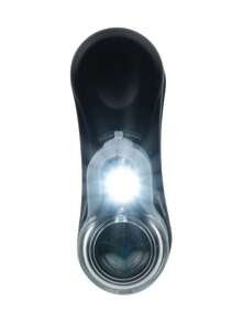 Carson MicroMini Microscopio de Bolsillo 20x con luz LED, más una Linterna LED/UV incorporada, y Clip Adaptador Universal de teléfonos Inteligentes (MM-380),37491543 - Blanco - Ver 2