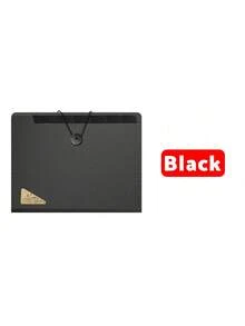 1个多层风琴式文件袋，简约便携式文件收纳袋，办公文件袋，考试回形针收纳器 - 彩色 - 查看 13