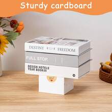 50pcs Cookie Boxes With Window, 4x4x2.5 Inches Bakery Boxes With 50pcs Stickers For Cookies, Bakery, Desserts, Candy, Chocolate Covered Strawberries, Mini Cake (White) - 彩色 - 查看 7