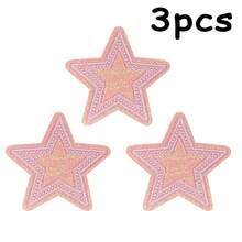 WENSIDUO 3pcs Glitter Star Embroidered Iron-On Patches Vibrant Star Sequin Cartoon Embroidery Patch - Iron-On, Sew-On, DIY Handmade Badge For Jacket, Polo, T-Shirt, And More - Perfect For Fashion Enthusiasts And Crafty Minds, Easy Sewing Applique For DIY Decoration On Jackets, Jeans, Backpacks, Caps, And Arts & Crafts - Reusable, Washable, For Long-Lasting Adornment - Multicolor - View 15