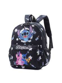 Women's Cartoon Pattern Large Capacity Fashion Casual Backpack - Multicolor - View 9
