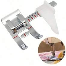 Adjustable Guide Sewing Machine Presser Foot Fits For Low Shank Domestic Sewing Machine Home Sewing Tool For Knitting - 銀色 - 查看 12