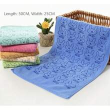 2pcs/1pc Super Absorbent Ultra-Fine Fiber Dog Towels - Quick Drying Pet Grooming Bath Towels, Soft Cartoon Print Design, Suitable For Small To Large Dogs, Hand Washable. - Multicolor - View 14