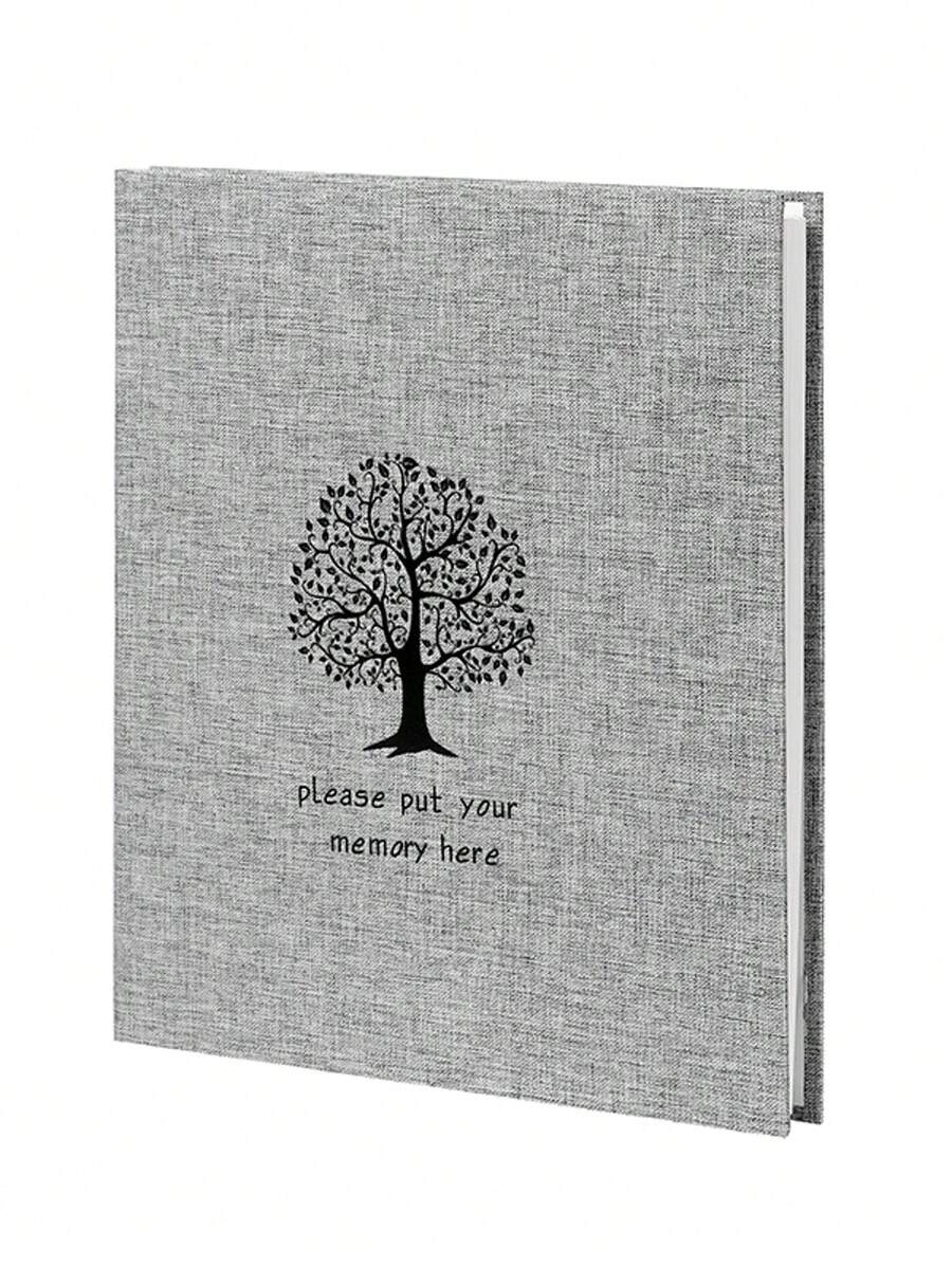 1本自粘相册，尺寸可选3x5、4x6、5x7、6x8、8x10英寸（27*24厘米），磁性剪贴簿相册，DIY，40页，亚麻封面，含DIY相册配件 - 彩色 - 查看 1