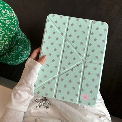 3+Y 折りりたたみアクリル iPad バックル保護するするケース Apple ipadPro 13inch アクリルタブレット保護ケースに適しています