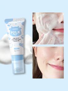 1 Set Improves Overall Completion LAIKOU Milk Glowing Skincare Set,(Milk Cleanser 80g+Milk Body Lotion 100g+Milk Silky Hydrating Mask 25g*2+Milk Hand Cream 50g+Milk Hair Removal Cream 50g+Milk Hydrating Balm Stick 40g+Milk Exfoliating Scrub 3g *2+Milk Nourishing Lip Balm 3.5g)Moisture Repair Deep Repairing Minimize Pores Wrapped For Travel, Camping, Hiking, Climbing, Outdoor Self Care - 牛奶 - 查看 2